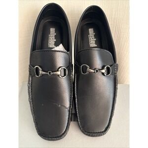 Kenneth Cole Unlisted‎ Men's Black Loafer Shoes 14 M Reward Yourself Slip On